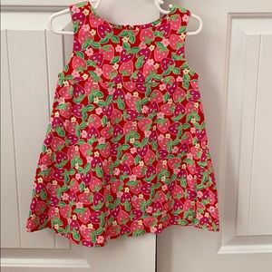 Vintage Lilly Pulitzer Strawberry Dress EUC